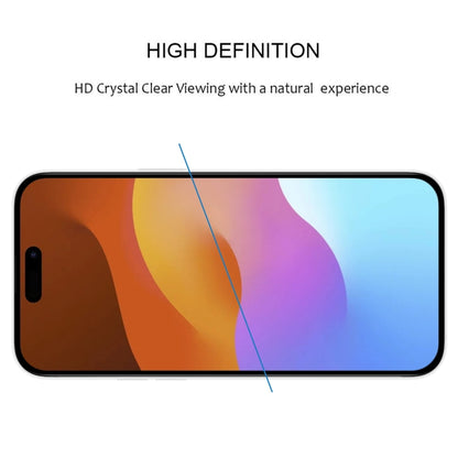 For iPhone 15 Pro Max Full Glue Screen Tempered Glass Film - iPhone 15 Pro Max Tempered Glass by buy2fix | Online Shopping UK | buy2fix
