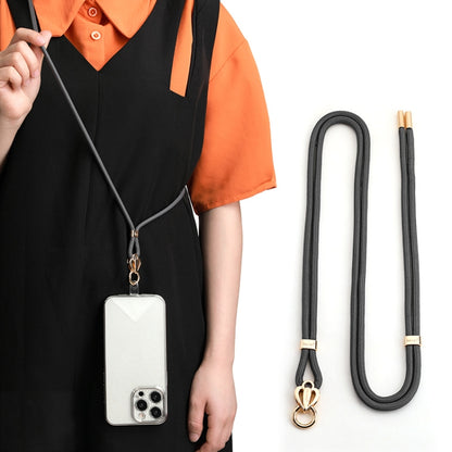 SULADA Multifunctional Universal Mobile Phone Love Lanyard(Grey) - Lanyards & Wrist Straps by SULADA | Online Shopping UK | buy2fix