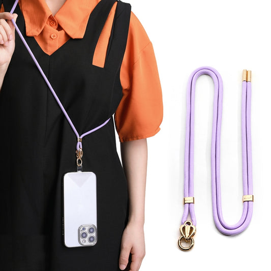 SULADA Multifunctional Universal Mobile Phone Love Lanyard(Purple) - Lanyards & Wrist Straps by SULADA | Online Shopping UK | buy2fix