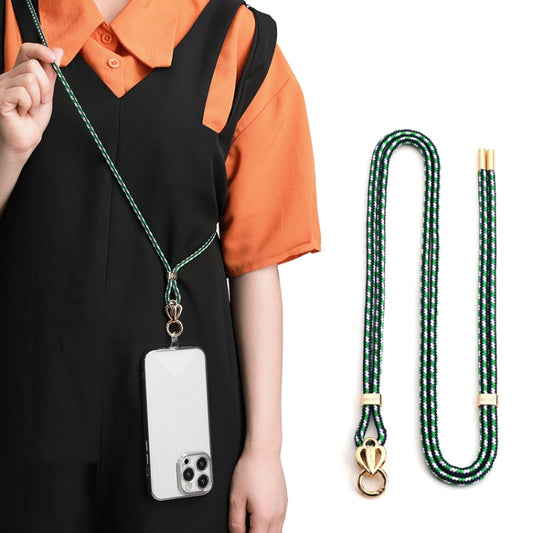 SULADA Multifunctional Universal Mobile Phone Love Lanyard(Green Black) - Lanyards & Wrist Straps by SULADA | Online Shopping UK | buy2fix