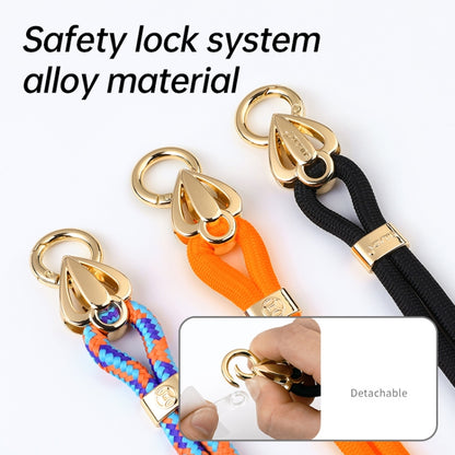 SULADA Multifunctional Universal Mobile Phone Love Lanyard(Grey) - Lanyards & Wrist Straps by SULADA | Online Shopping UK | buy2fix