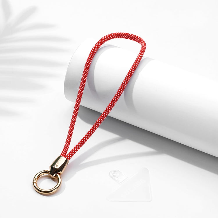 SULADA Multifunctional Universal Mobile Phone Wrist Lanyard(Red White) - Lanyards & Wrist Straps by SULADA | Online Shopping UK | buy2fix