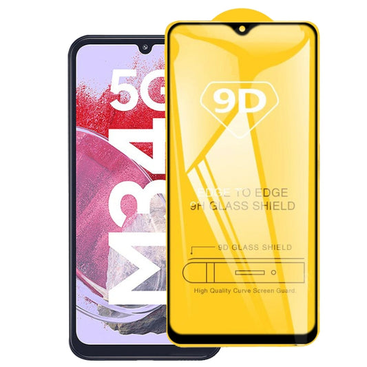 For Samsung Galaxy M34 5G / F34 / A15 9D Full Glue Screen Tempered Glass Film - Galaxy Tempered Glass by buy2fix | Online Shopping UK | buy2fix