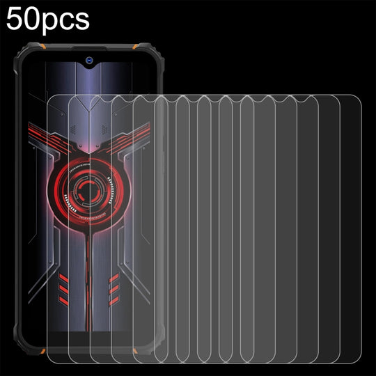 For HOTWAV W10 Pro 50pcs 0.26mm 9H 2.5D Tempered Glass Film