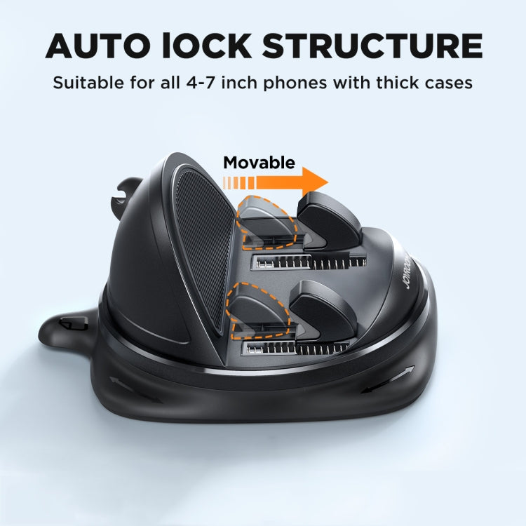 JOYROOM JR-ZS354 360 Degrees Rotatable Dashboard Car Phone Holder(Black) - Universal Car Holders by JOYROOM | Online Shopping UK | buy2fix