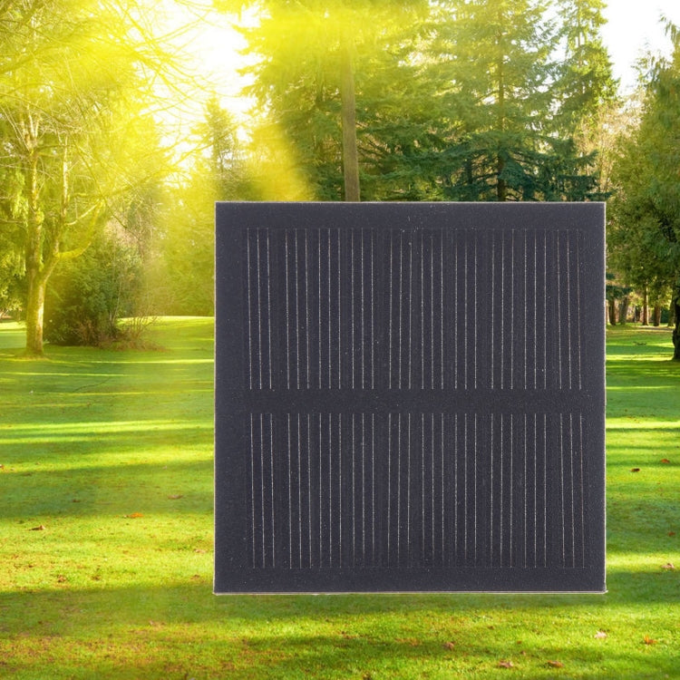 5V 0.3W 60mAh 60 x 60mm DIY Sun Power Battery Solar Panel Module Cell - Solar Panels by buy2fix | Online Shopping UK | buy2fix
