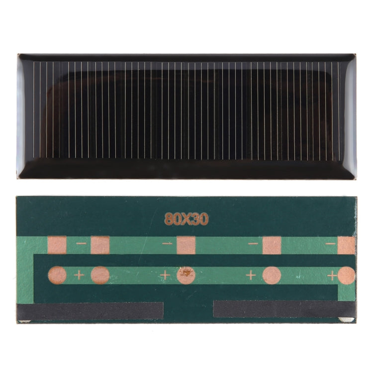 5V 0.25W 50mAh 80 x 30mm DIY Sun Power Battery Solar Panel Module Cell by buy2fix