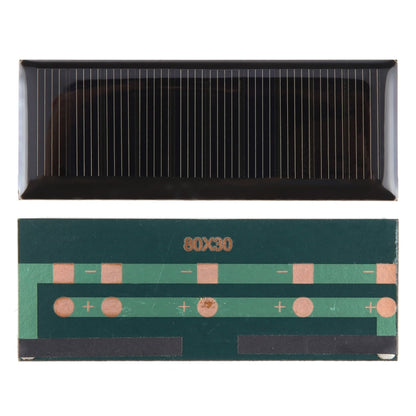 5V 0.25W 50mAh 80 x 30mm DIY Sun Power Battery Solar Panel Module Cell by buy2fix