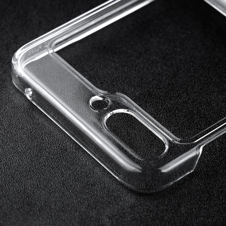 For Samsung Galaxy Z Flip5 5G PC Transparent Phone Case - Galaxy Z Flip5 Cases by buy2fix | Online Shopping UK | buy2fix