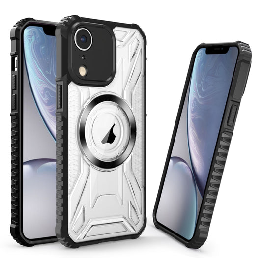 For iPhone XR CD Texture Magsafe Phone Case(Black) - More iPhone Cases by buy2fix | Online Shopping UK | buy2fix