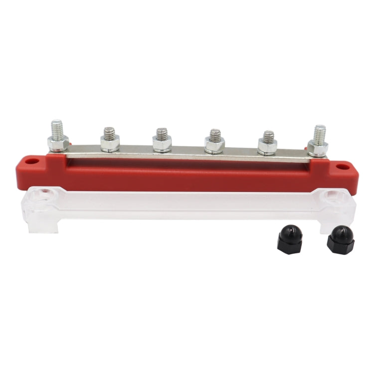 CP-3121-01 150A 48V RV Yacht Car Single-row 4-way Terminal Busbar - Booster Cable & Clip by buy2fix | Online Shopping UK | buy2fix