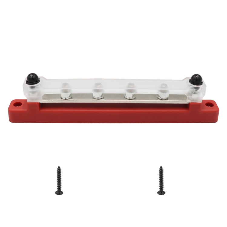 CP-3121-01 150A 48V RV Yacht Car Single-row 4-way Terminal Busbar - Booster Cable & Clip by buy2fix | Online Shopping UK | buy2fix