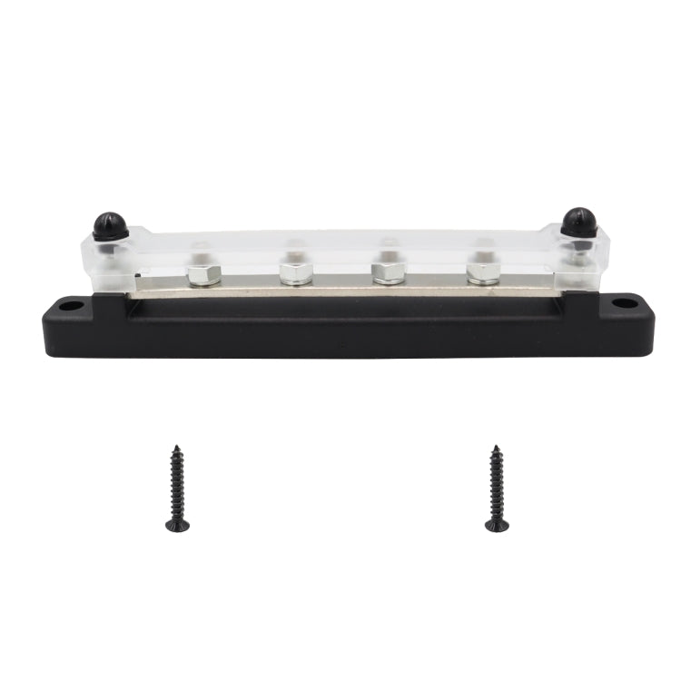 CP-3121-02 150A 48V RV Yacht Car Single-row 4-way Terminal Busbar - Booster Cable & Clip by buy2fix | Online Shopping UK | buy2fix