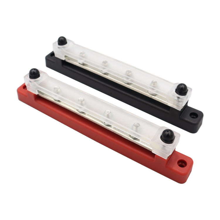 CP-3122 1 Pair 150A 48V RV Yacht Car High Current Single-row 4-way Terminal Busbar - Booster Cable & Clip by buy2fix | Online Shopping UK | buy2fix