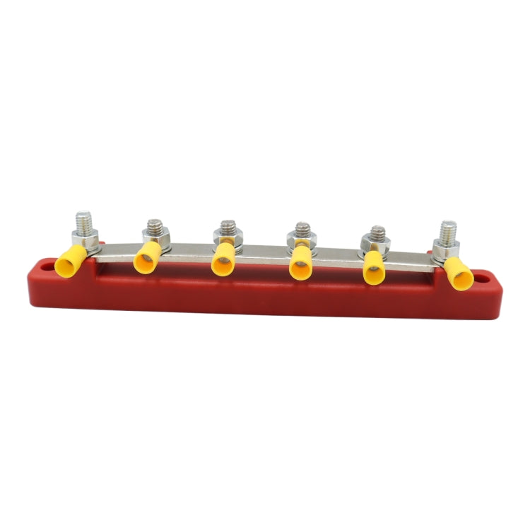 CP-3123 RV Yacht 150A High Current Single-row 4-way Busbar with 6pcs Terminals - Booster Cable & Clip by buy2fix | Online Shopping UK | buy2fix