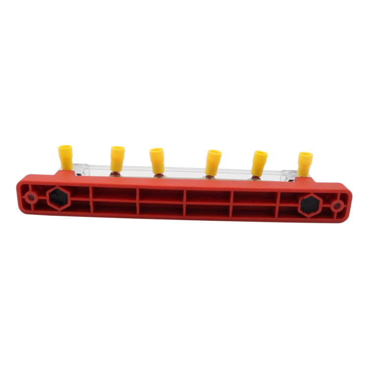 CP-3123 RV Yacht 150A High Current Single-row 4-way Busbar with 6pcs Terminals - Booster Cable & Clip by buy2fix | Online Shopping UK | buy2fix