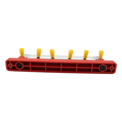 CP-3123 RV Yacht 150A High Current Single-row 4-way Busbar with 6pcs Terminals - Booster Cable & Clip by buy2fix | Online Shopping UK | buy2fix