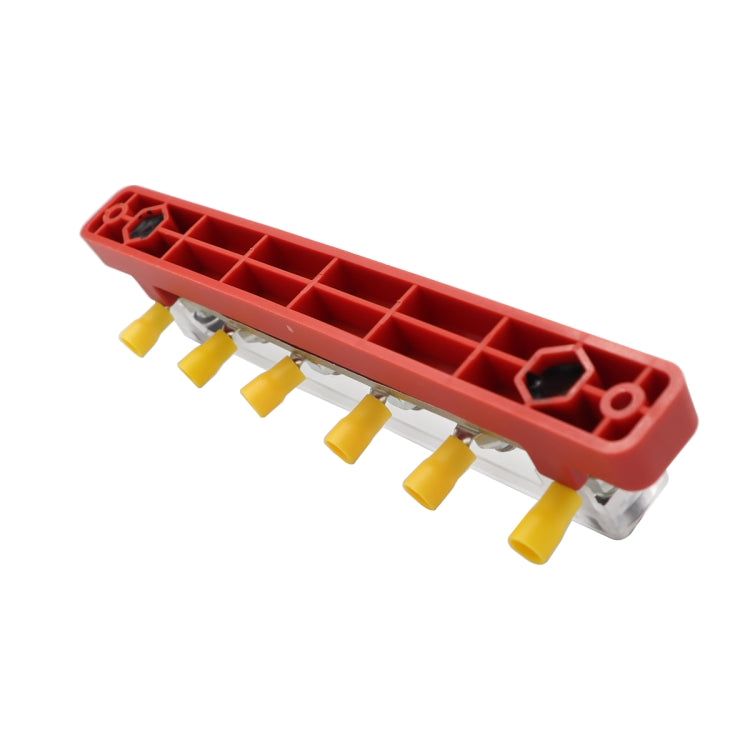 CP-3123 RV Yacht 150A High Current Single-row 4-way Busbar with 6pcs Terminals - Booster Cable & Clip by buy2fix | Online Shopping UK | buy2fix