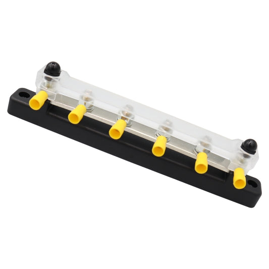 CP-3124 RV Yacht 150A High Current Single-row 4-way Busbar with 6pcs Terminals - Booster Cable & Clip by buy2fix | Online Shopping UK | buy2fix