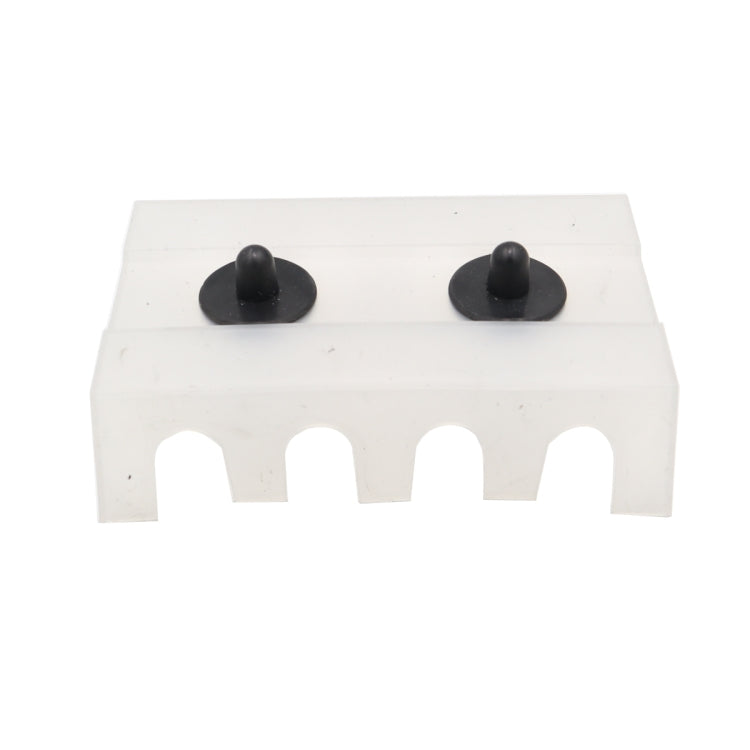 CP-3156 M8 RV Modified Yacht Double-row 4-way Busbar with Dust Cover - Booster Cable & Clip by buy2fix | Online Shopping UK | buy2fix