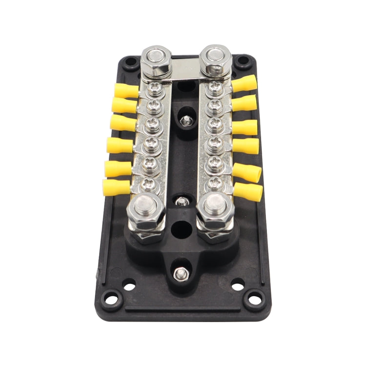 CP-3158 300A 12-48V RV Yacht Modified Double Row 12-way M6 Terminal Busbar with 12pcs Terminals - Booster Cable & Clip by buy2fix | Online Shopping UK | buy2fix