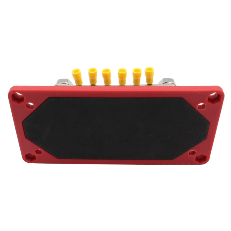 CP-3160 1 Pair 300A 12-48V RV Yacht Modified Double Row 12-way M6 Terminal Busbar with 24pcs Terminals - Booster Cable & Clip by buy2fix | Online Shopping UK | buy2fix