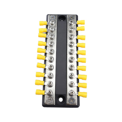 CP-4051 100A 48V RV Yacht Modified Double Row 10-way Busbar with 20pcs Terminals - Booster Cable & Clip by buy2fix | Online Shopping UK | buy2fix