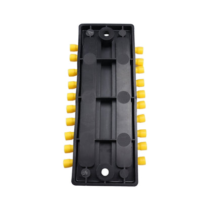 CP-4051 100A 48V RV Yacht Modified Double Row 10-way Busbar with 20pcs Terminals - Booster Cable & Clip by buy2fix | Online Shopping UK | buy2fix