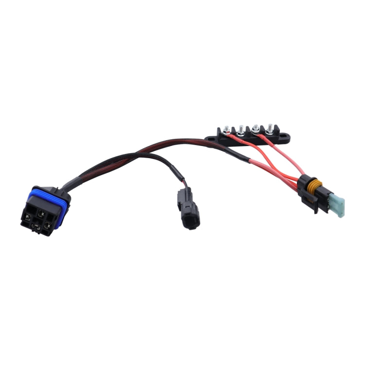 For Honda CP-4052 XTC Power Products Keyed Busbar Accessory Out 35A Wiring Harness Car Parts - Booster Cable & Clip by buy2fix | Online Shopping UK | buy2fix