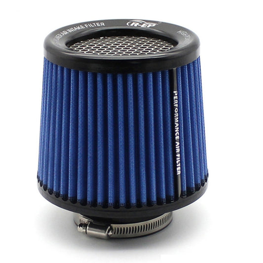 XH-UN077-079 Car High Flow Cold Cone Engine Air Intake Filter, Size:76mm(Blue) - Air Intake System by buy2fix | Online Shopping UK | buy2fix