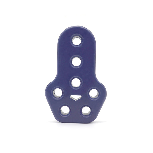 XH-6282 7 Holes Car Exhaust Hanger Bushing Muffler Rubber Insulator Mount Bracket(Blue) - Exhaust Pipes by buy2fix | Online Shopping UK | buy2fix
