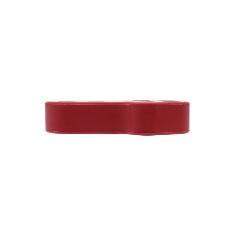 XH-6282 7 Holes Car Exhaust Hanger Bushing Muffler Rubber Insulator Mount Bracket(Red) - Exhaust Pipes by buy2fix | Online Shopping UK | buy2fix