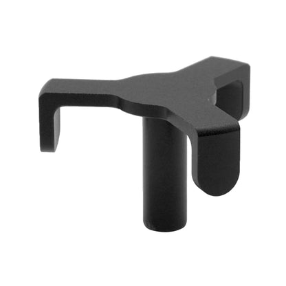 XH-6287 Car Trunk Organizer Bag Storage Aluminum Alloy Hook For Tesla Model 3 2018-2021(Black) by buy2fix