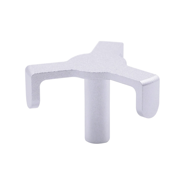 XH-6287 Car Trunk Organizer Bag Storage Aluminum Alloy Hook For Tesla Model 3 2018-2021(Silver) by buy2fix