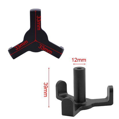 XH-6287 Car Trunk Organizer Bag Storage Aluminum Alloy Hook For Tesla Model 3 2018-2021(Blue) by buy2fix