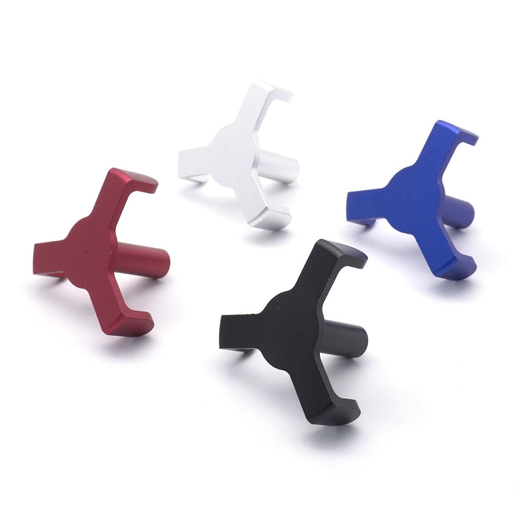 XH-6287 Car Trunk Organizer Bag Storage Aluminum Alloy Hook For Tesla Model 3 2018-2021(Silver) by buy2fix