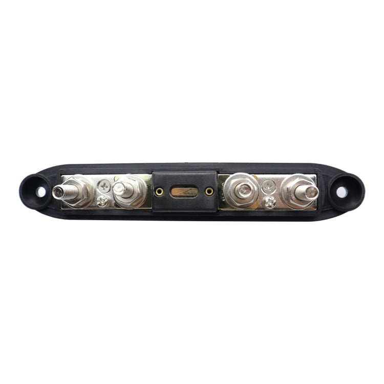 CP-4124-01 RV Yacht M8 Single Row 4-way Power Distribution Block Busbar with Cover with 300A Fuse - Booster Cable & Clip by buy2fix | Online Shopping UK | buy2fix