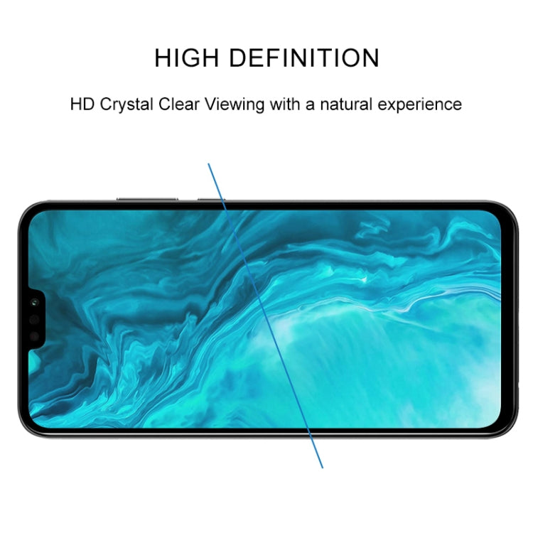For Huawei Honor 9X Lite Full Glue Full Screen Tempered Glass Film(Black) by buy2fix