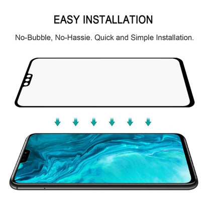 For Huawei Honor 9X Lite Full Glue Full Screen Tempered Glass Film(Black) by buy2fix