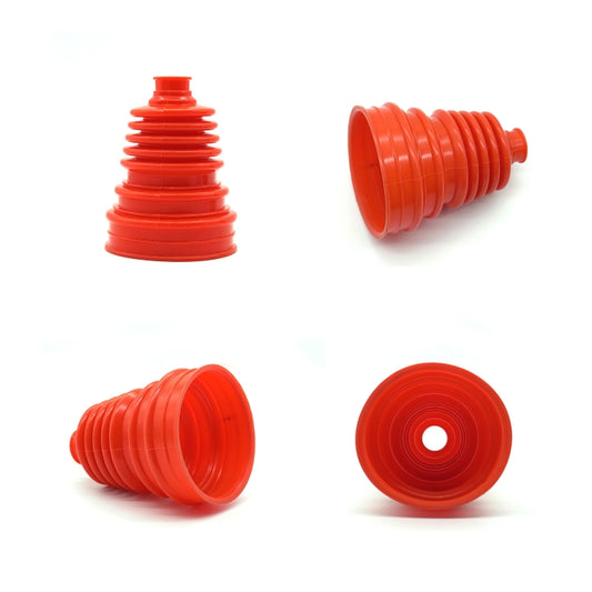 XH-6145 Car Steering Ball Rubber Dust Cover(Red) - Steering System by buy2fix | Online Shopping UK | buy2fix