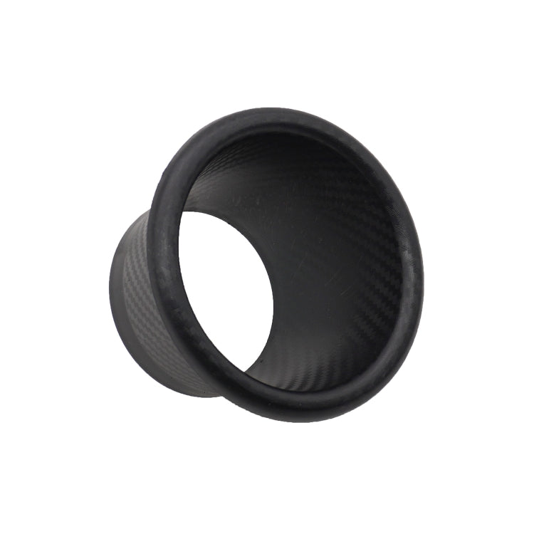 XH-UN099 Carbon Fiber Car Front Bumper Turbo Air Intake Inlet Pipe Air Funnel Kit(Round) - Air Intake System by buy2fix | Online Shopping UK | buy2fix