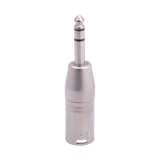LZ1180 6.35mm 1/4 TRS Male to XLR 3pin Male Adapter - Microphone Audio Cable & Connector by buy2fix | Online Shopping UK | buy2fix