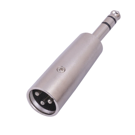 2206-1 6.35mm 1/4 TRS Male to XLR 3pin Male Adapter - Microphone Audio Cable & Connector by buy2fix | Online Shopping UK | buy2fix