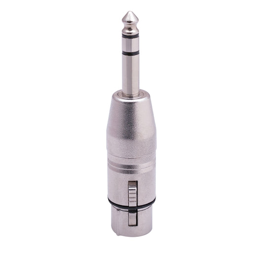 LZ1179 6.35mm 1/4 TRS Male to XLR 3pin Female Adapter - Microphone Audio Cable & Connector by buy2fix | Online Shopping UK | buy2fix