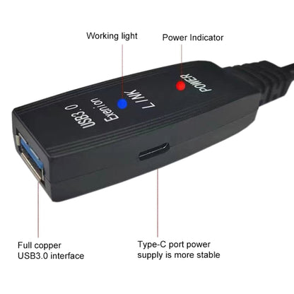 USB 3.0 Male to Female Super Speed Extension Cable, Length:5m by buy2fix