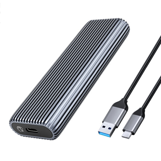 ORICO AM2C3 M.2 NGFF SSD Enclosure(Grey) - HDD Enclosure by ORICO | Online Shopping UK | buy2fix