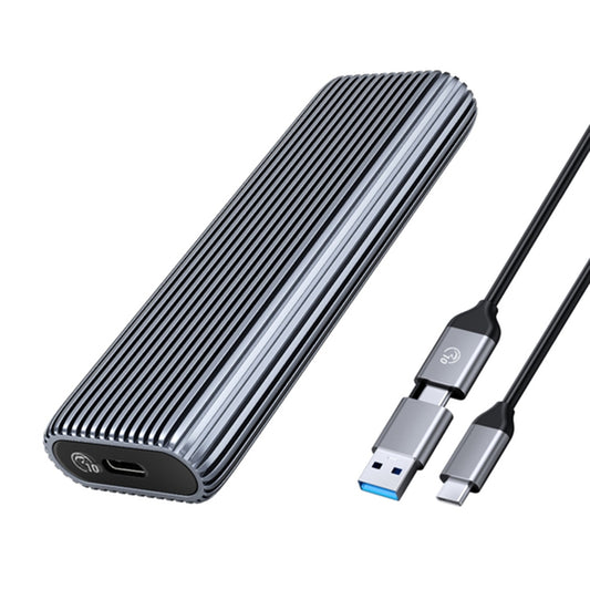 ORICO AM2C3-G2 M.2 NVME SSD Enclosure(Grey) - HDD Enclosure by ORICO | Online Shopping UK | buy2fix