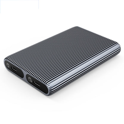 ORICO AM2C3-2SN Dual-bay M.2 NVME + SATA SSD Enclosure(Grey) - HDD Enclosure by ORICO | Online Shopping UK | buy2fix