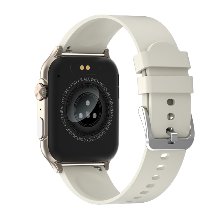 KT64 1.96 inch IPS Screen Smart Watch Supports Bluetooth Calls/Blood Oxygen Monitoring(Gold) by buy2fix