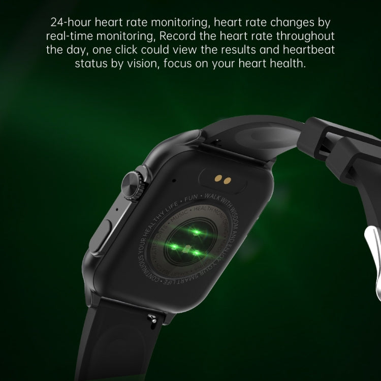 KT64 1.96 inch IPS Screen Smart Watch Supports Bluetooth Calls/Blood Oxygen Monitoring(Gold) by buy2fix